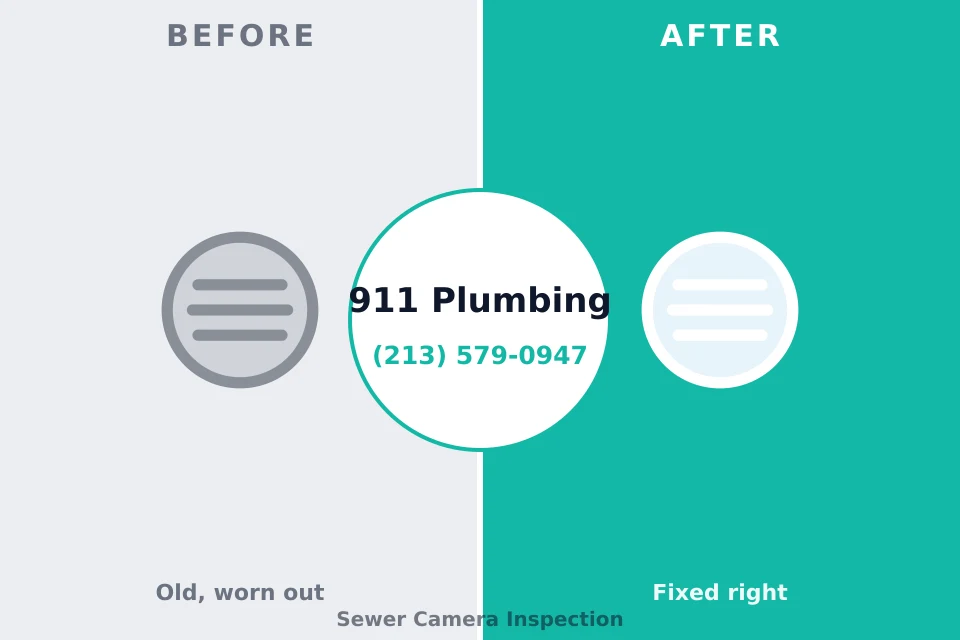 Before and after: plumbing company Haleiwa, HI